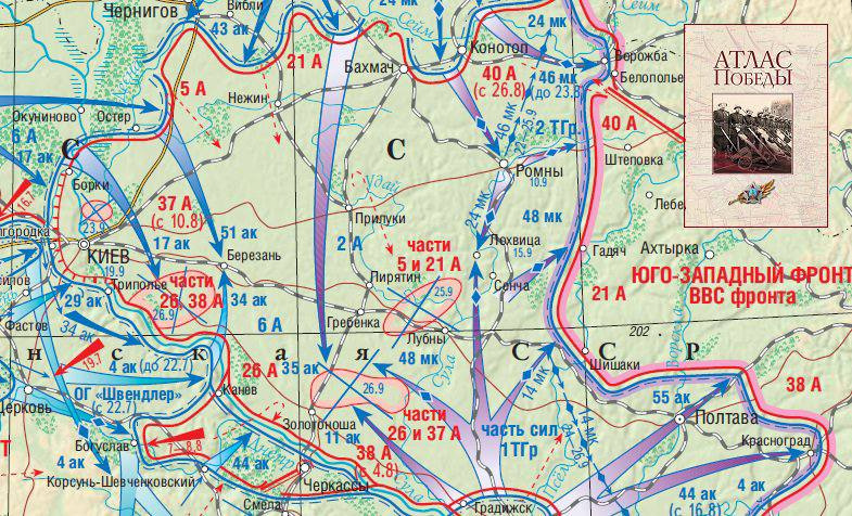 Август 1941 года карта боевых действий