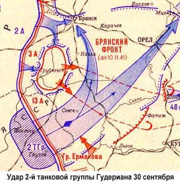 Карта орла 1941