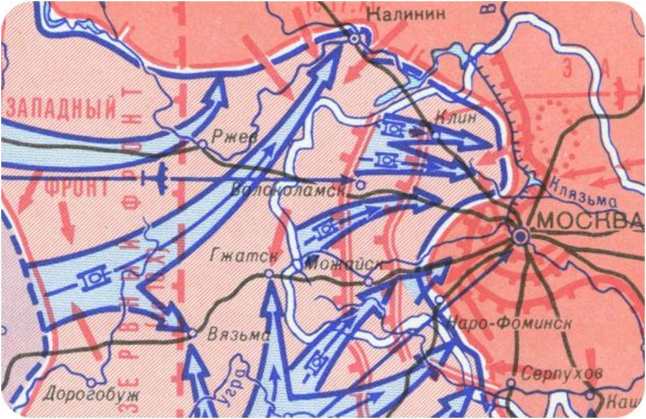 До каких городов дошли немецкие войска в ссср карта