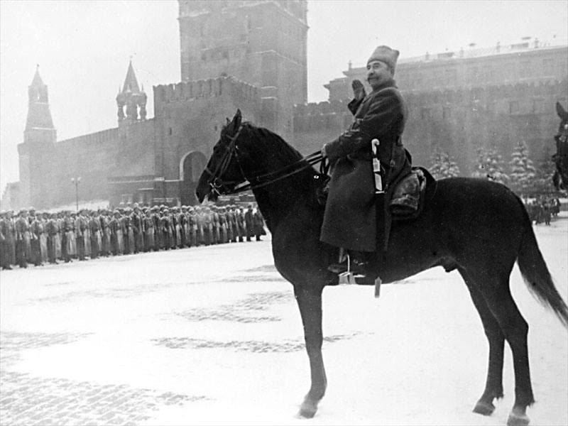 Парад на красной площади в ноябре 1941 года