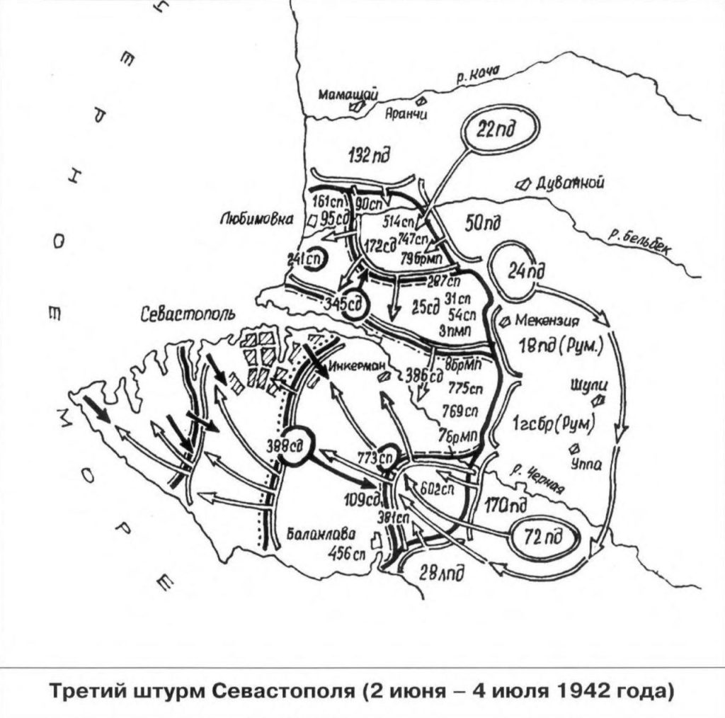 Крым карта вов