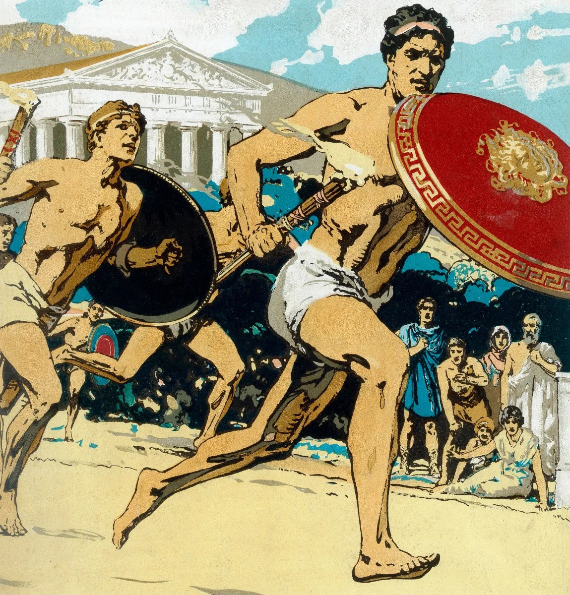 олимпийские игры в греции 5 класс