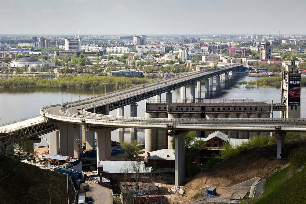 Фото метромоста в нижнем новгороде