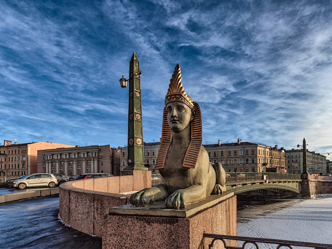Египетский мост в Санкт-Петербурге