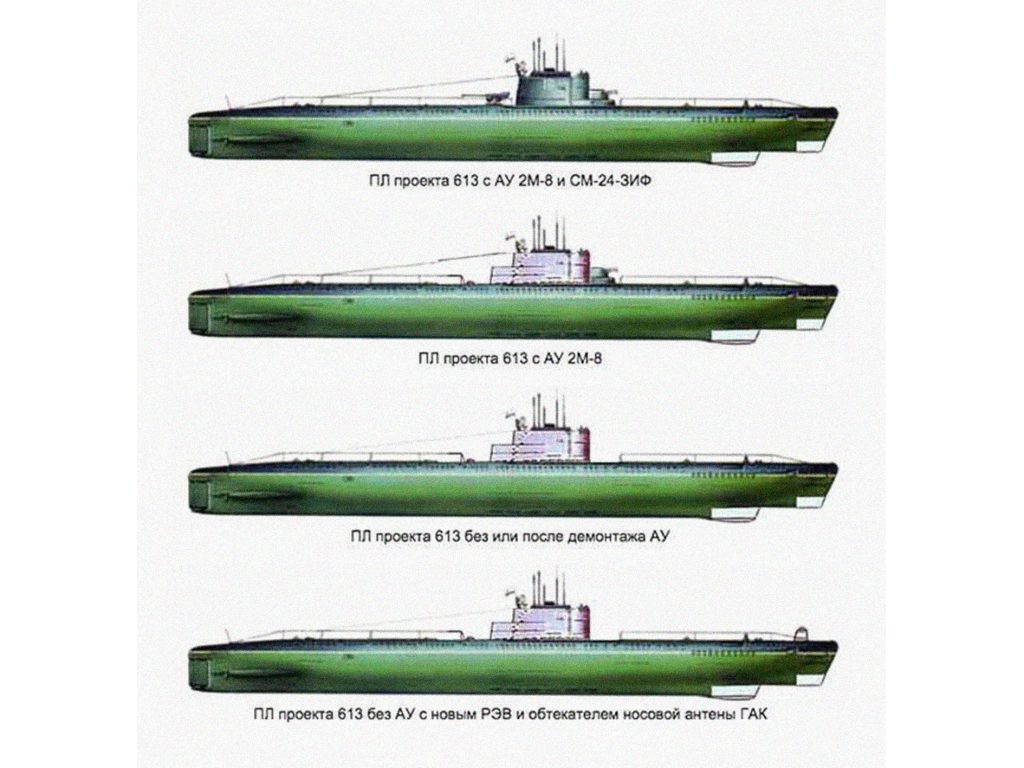 Лодка проект 613