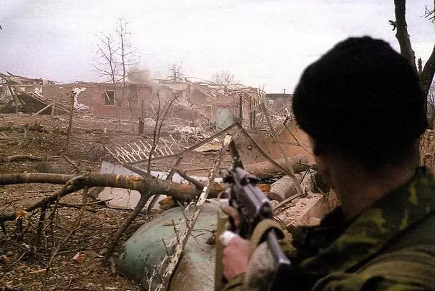 Фото боев в чечне