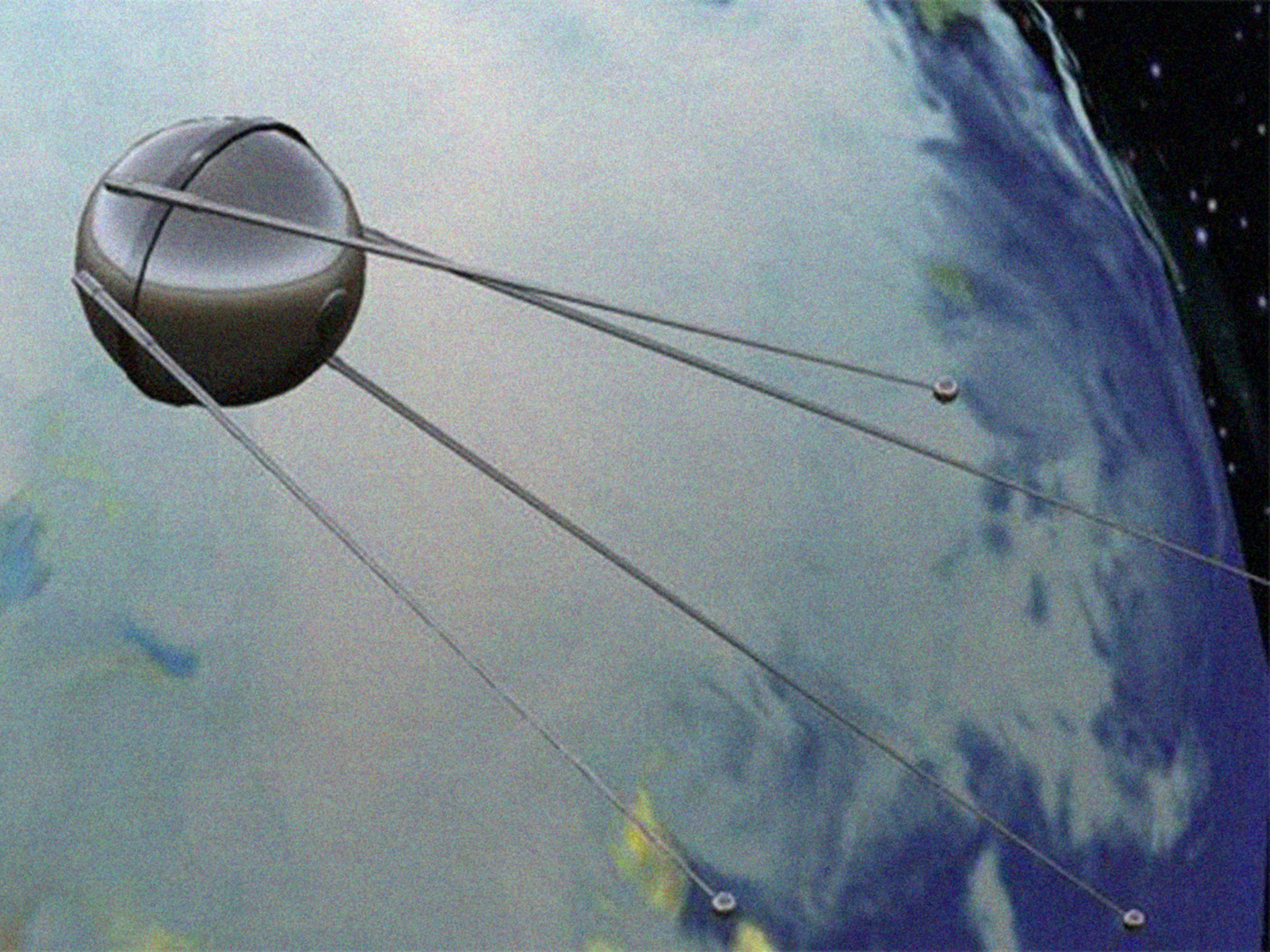 Спутник-1 искусственный Спутник