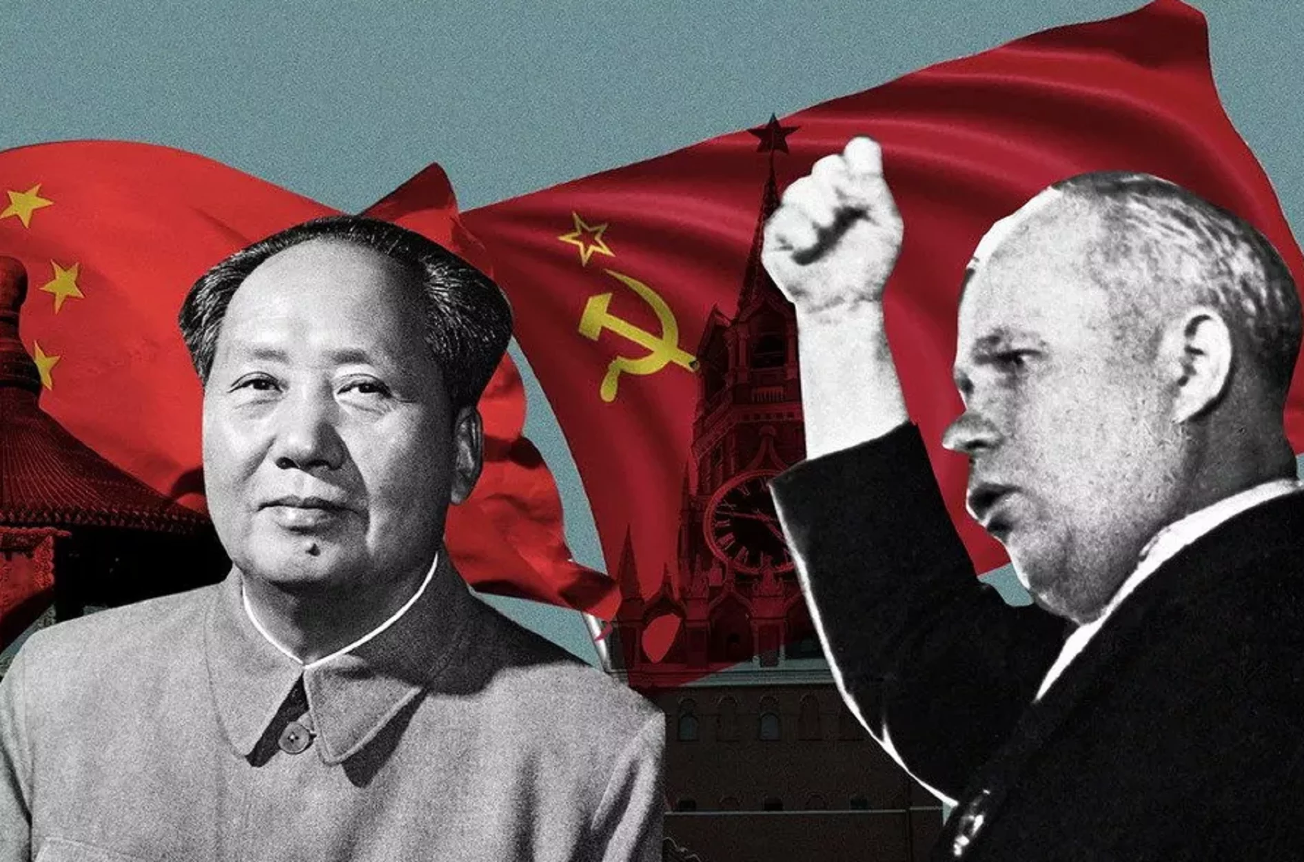 Отношение между ссср и китаем. Китай Мао Цзэдун. Коммунистическая партия Китая Мао Цзэдун. Mao Zedong Хрущёв. Мао Цзэдун и Хрущёв.