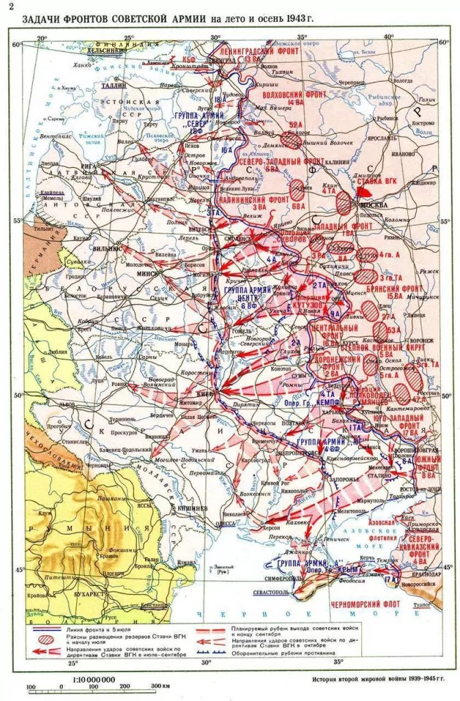 Военные фронты великой отечественной